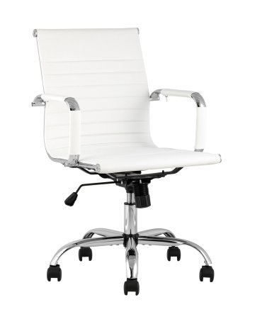 Кресло офисное TopChairs City S белое (City белый)