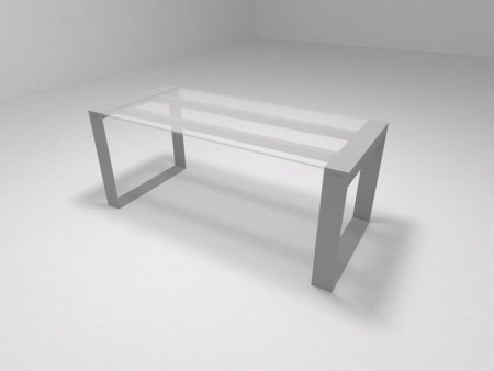 Стол руководителя, столешница стекло Brix BR.00.05 1800x750x800 (СтеклоСерый)