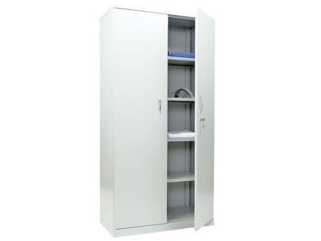 Медицинский шкаф для одежды МД 2 ШМ (Белый)