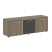 Тумба модульная черная дверь LT-TS 3.4 1650x450x580