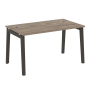 Стол руководителя на деревянных опорах Onix Wood Direct OW.SRR-3.8 1380x800x750