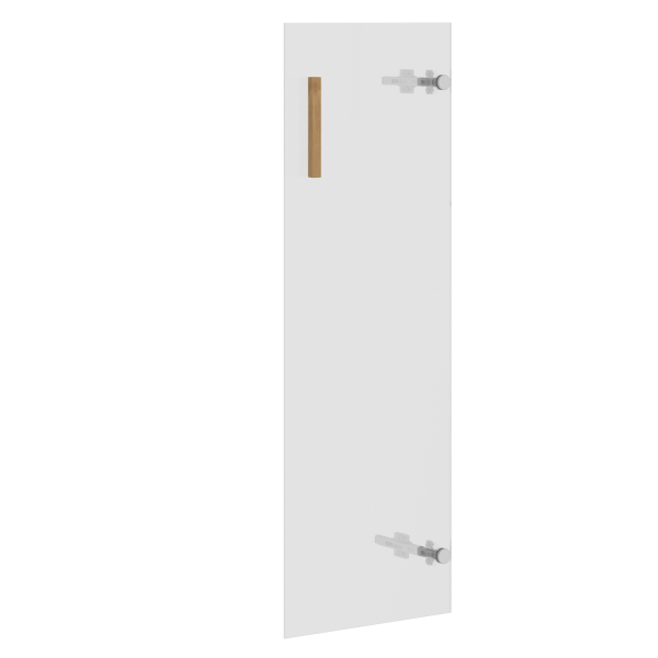 Дверь стеклянная Forta FGD 40-1 396x4x1164 (Дуб Гамильтон/Черный графит)