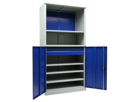 Шкаф инструментальный TC-1995/2-024010 (Серый/Синий)