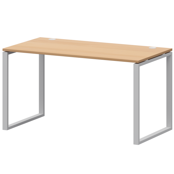 Стол на металлокаркасе Арго-М АМ.О-004.60 1600x600x760 (Ольха/Белый)