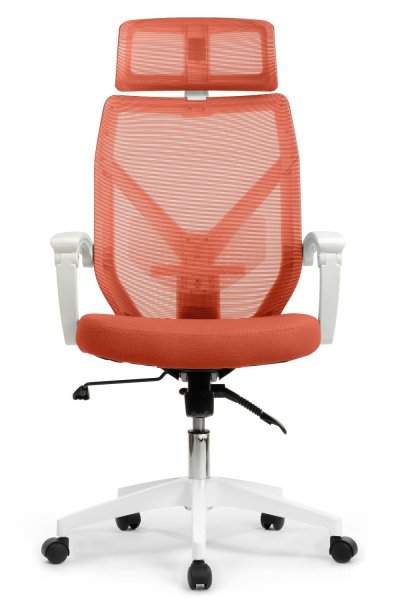 OLIVER W-203 AC Белый пластик_Оранжевая сетка (5)