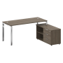 Стол для руководителя с тумбой правый БГ.СРТ-4.7 (R) 1700x1520x750