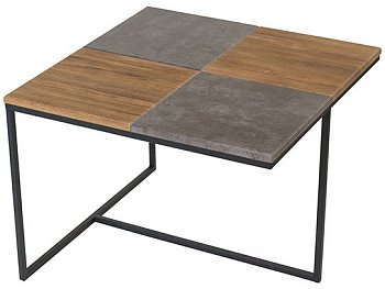 Стол журнальный Фьюжн квадро ФЖ К д/б 600x600x455