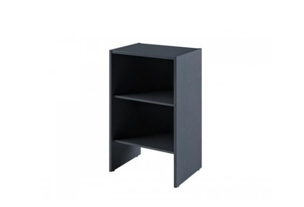 Стеллаж низкий Инновация I-65 600х440х970 (Антрацит)