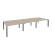 Рабочая станция на П-образном м/к Onix O.MP-D.RS-6.3.7 4140x1475x750