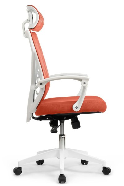 OLIVER W-203 AC Белый пластик_Оранжевая сетка (2)