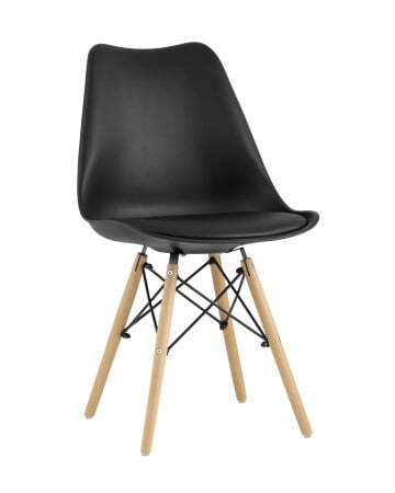 Стул Eames Soft черный (Стул Freames черный)