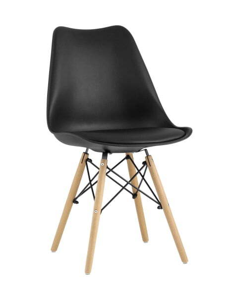 Стул Eames Soft черный (Стул Freames черный)