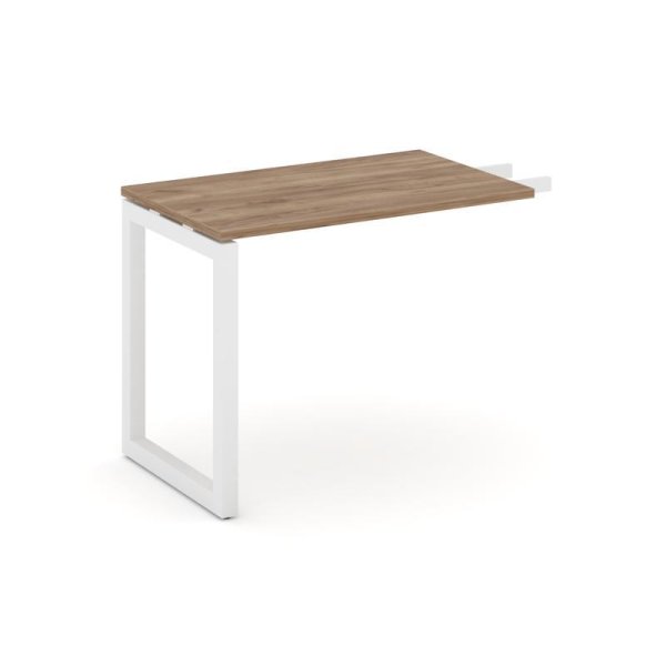 Брифинг-приставка SN-5O.BR-001 (580х600х750) (Дуб Табак/Металл Белый)