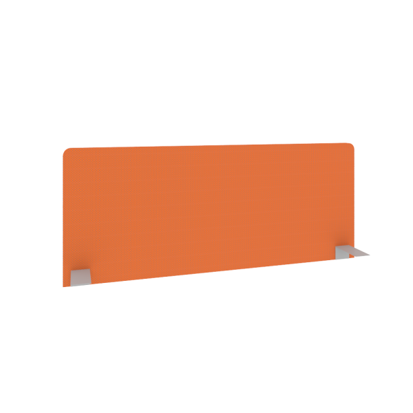 Экран тканевый Slim С.ТЭКР-4 Ткань 1090x450x22 (Оранжевый)
