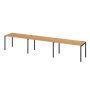 Бенч линейный на 3 рабочих места Арго-М АМБЛ-003-3 4200x730x760