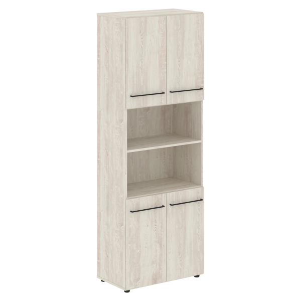 Шкаф с 2-мя комплектами глухих малых дверей LOFTIS LHC 80.4 800х430х2253