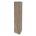 Шкаф высокий узкий правый Onix O.SU-1.9R 400x420x1977