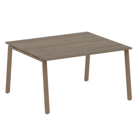 Стол для переговоров (1 столешница) на А-образном м/к Metal System Style БА.ПРГ-1.3 1400x1235x750
