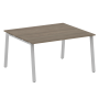 Стол для переговоров (1 столешница) на А-образном м/к Metal System Style БА.ПРГ-1.3 1400x1235x750