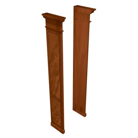 Набор боковый панелей Art&Moble 01195 95x390x2500 (Шпон корня оливы)