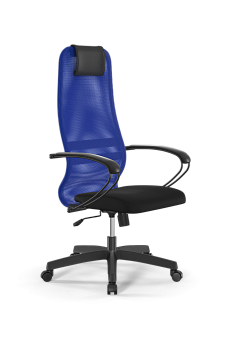 Кресло для руководителя Метта Sit 8 B1-8K - X1+UMF(X1) /Uh00/Wh00/K1bL(M09.B02.G15.W01)